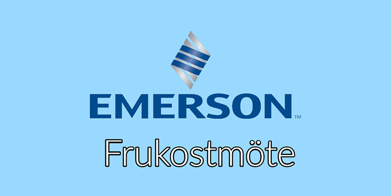 Nytt datum för frukostmöte hos Emerson
